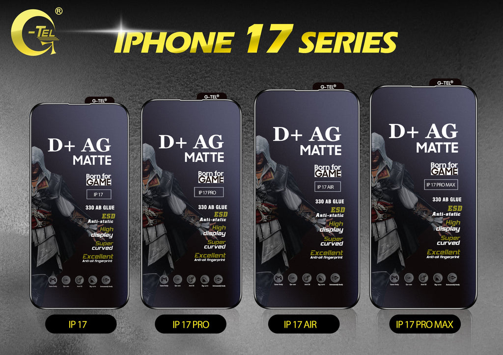 iPhone 17 Series Screen Protector: Prepare Early with G-Tel’s Matte Protection