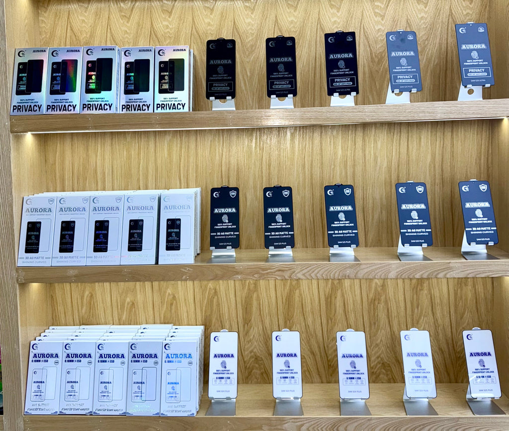 Solve the Fingerprint Unlock Problem on Samsung Phones — Try G-Tel's Aurora Screen Protector