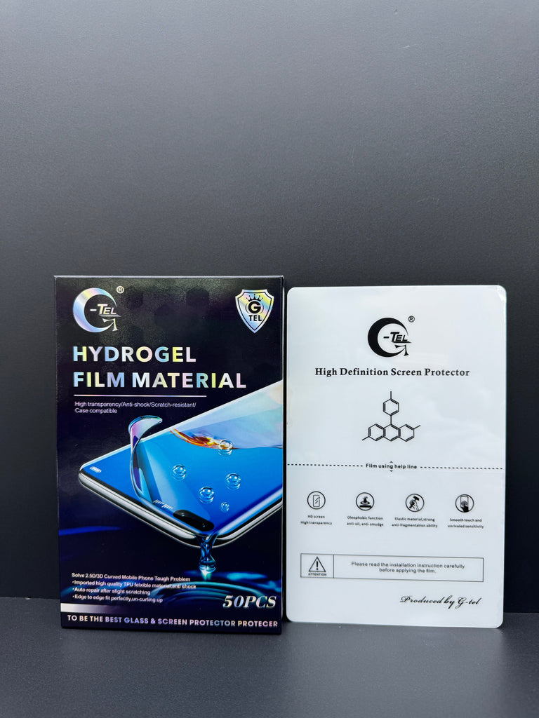 Hydrogel Film Material Screen Protectors | G-Tel Glass Factory