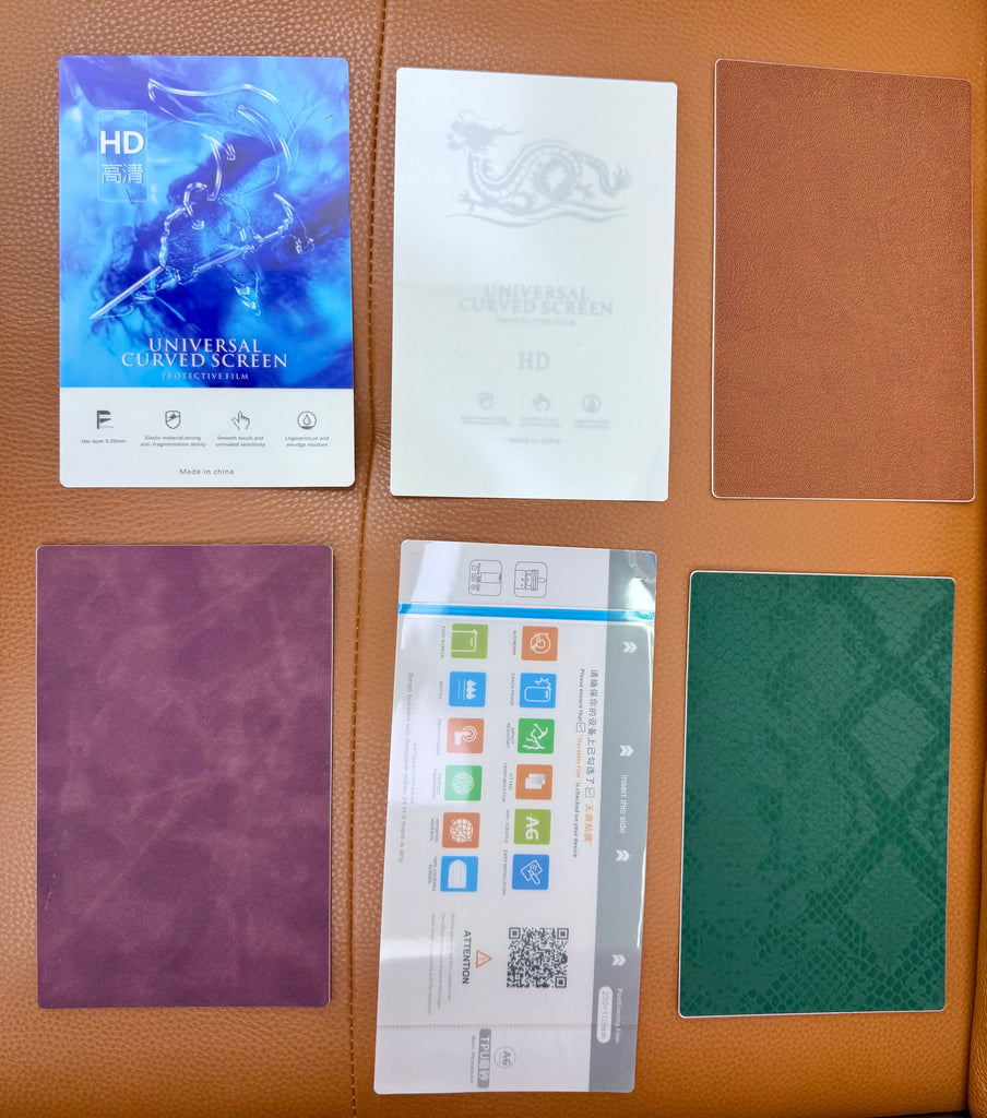 Cutting Machine Screen Protector Films | TPU, TPH, NTPU | G-Tel Glass Factory