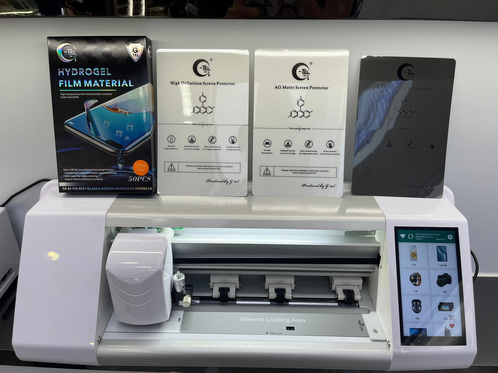 Hydrogel Film Material Screen Protectors – HD, Matte, Privacy Options by G-Tel Glass Factory