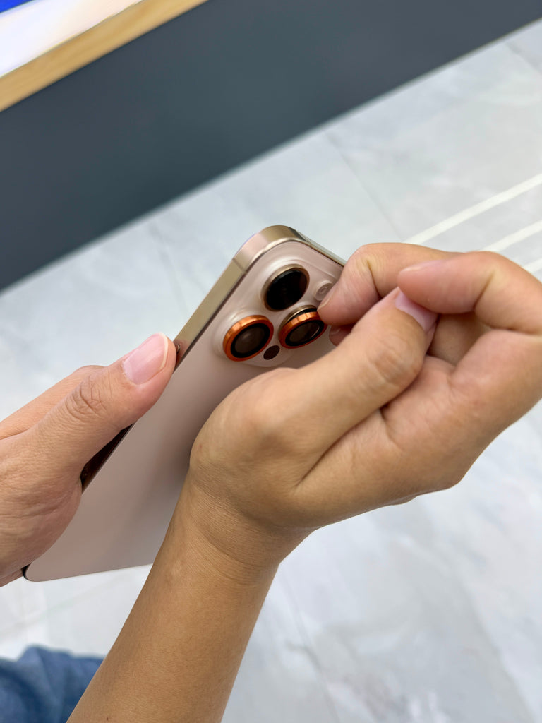 How to Safely Remove a Phone Camera Lens Protector – G-Tel Glass Factory Tips