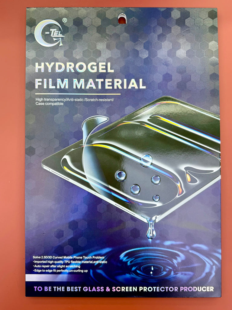 Hydrogel Film Material Screen Protector – Flexible, Durable, and Cut-to-Fit | G-Tel Glass Factory