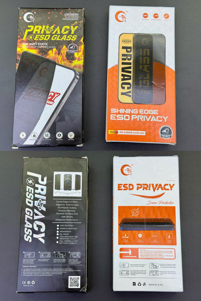 G-Tel Upgrades ESD Privacy Screen Protector Packaging for Global Market