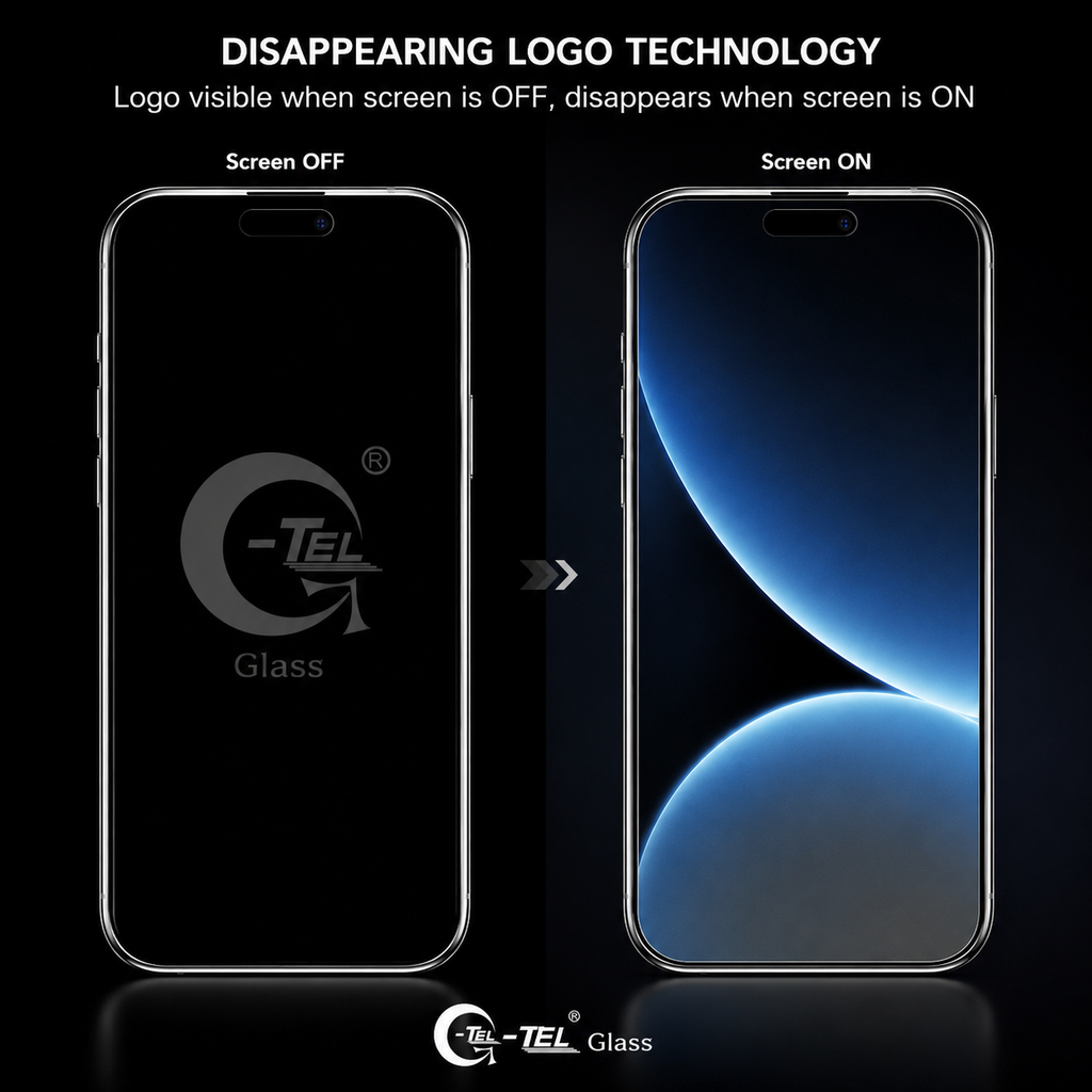 How Disappearing Logo Technology Works on Tempered Glass Screen Protectors